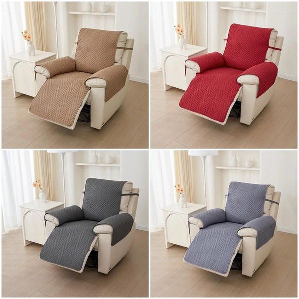 Chaves de cadeira reclinável reclinável slipcover impermeável anti deslize cães de estimação infantil sofá capa de almofada de mobília de mobília