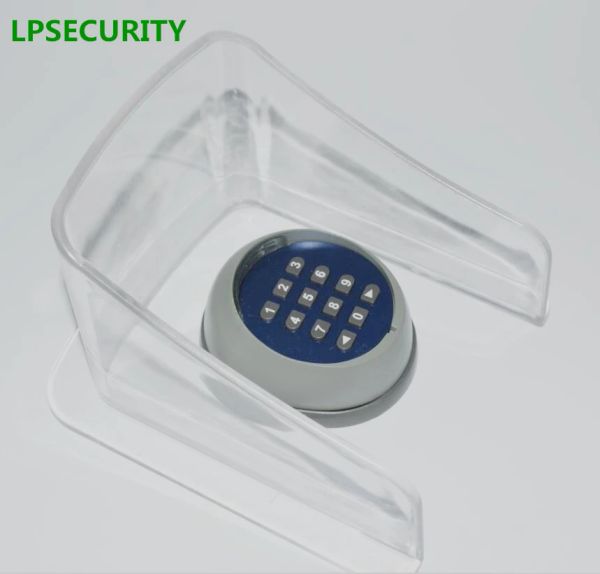 Acessórios Lpsecurity Resistência menor Resistência à chuva Abrigo de cobertura de plástico à prova d'água para controle de acesso a metal Botão de fechamento do leitor de teclado RFID
