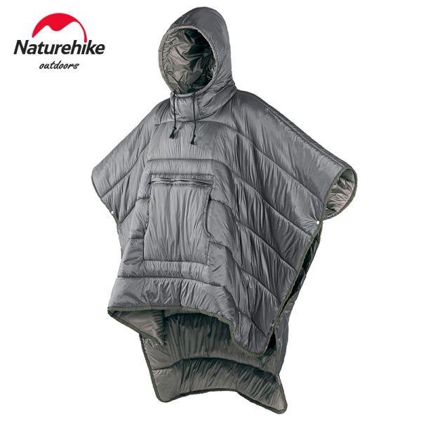 Gear Naturehike Носимый спальный мешок плащ Lazy Sultralight Compact Cotton Outdoor пешеход