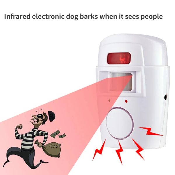 Leitores em casa Smart Wireless Home Security Pir Alert Sistema de Alarme do Sensor Infravermelho Amazing Antitheft Detector de movimento Alarm 105dB Sirene