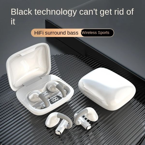 Kopfhörer Cross Border New Wireless Bluetooth Ohrhörer Dual Ohr Non -in Ohr Ultra Long Standby High Sound Quality Factory Quelle