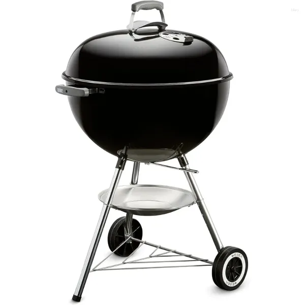 Werkzeuge Weber Originalkessel 22-Zoll-Holzkohlegrill Grill Barbeque Accessoires Asadores de Carne Eine Kohlenstoffabdeckung Küche