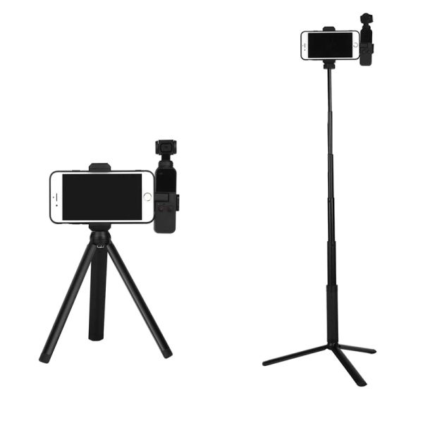 Monopods Osmo Pocket Mobile Handy Erweitern Sie Klassen -Selfie -Stick -Stativadapter für DJI Osmo Pocket / Pocket 2 Gimbal -Kamerazubehör