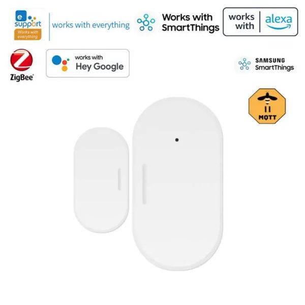 Detector Smart Home Zigbee Sensore Door Finestra di sicurezza Alarm Wit Wit MQTT SmartThings Hub Alexa Google Home Alice Ewelink Monitoraggio dell'app