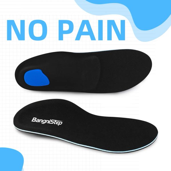 Accessori Bangni Ortopedic Soles Arch Support Supporto alleviare il dolore del tallone Inserti piatto Fascite plantare patchini ortotici per uomini donne