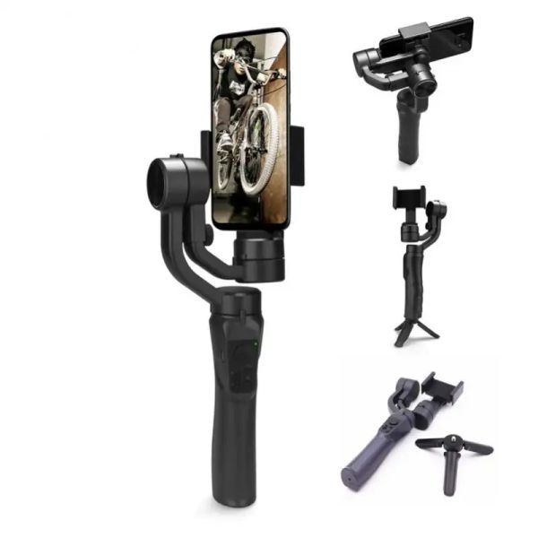 Gimbal 3 Asse Smartphone Smartphone Stabilizer cellulare per il telefono Action Camera per registrazione video Vlog Ticktok Video Selfie