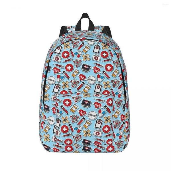 Escola Bolsas de Bolsas de Ferramenta Backpack de Backpack Elementar High College Student Bookbag Homens Mulheres Daypack Presente