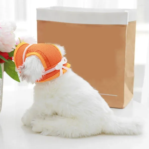 Vestuário para cães adorável canteiro de pet-tester gato de sol hat decoração super macia, suprimentos de tampa atraente