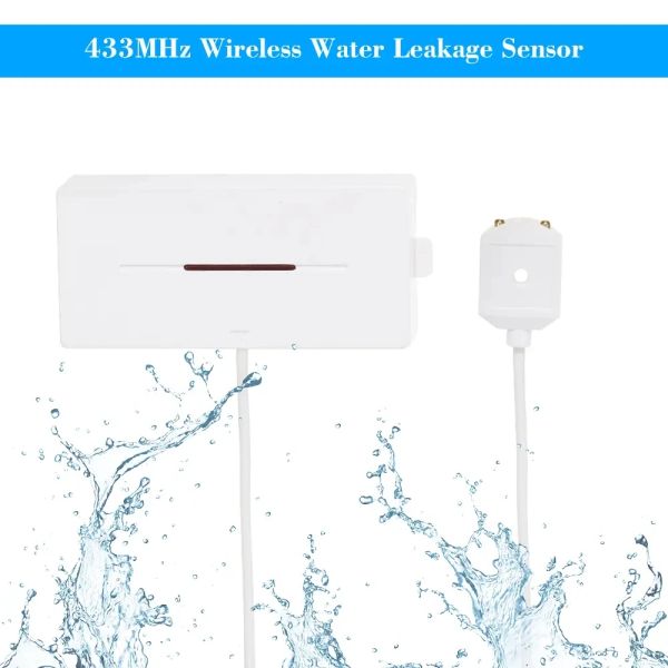 Detektor Wasserstand Leckage WiFi Wasserlecksensoren Detektor Alarmüberlauf Sicherheitssystem funktioniert mit Sonoff Bridge Smart Home Neu