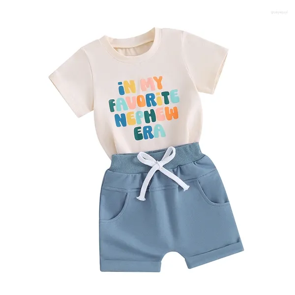 Set di abbigliamento per neonati per bambini abiti estivi nel mio nipote preferito