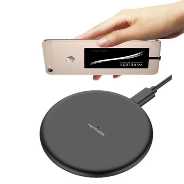 Caricabatterie wireless Chargers per Huawei Honor 10 9 Lite 8 7 7x 7C 7A 7S Caricatore wireless di ricarica di ricarica Qi Ricevitore per cellulare Accessorio per telefoni cellulari