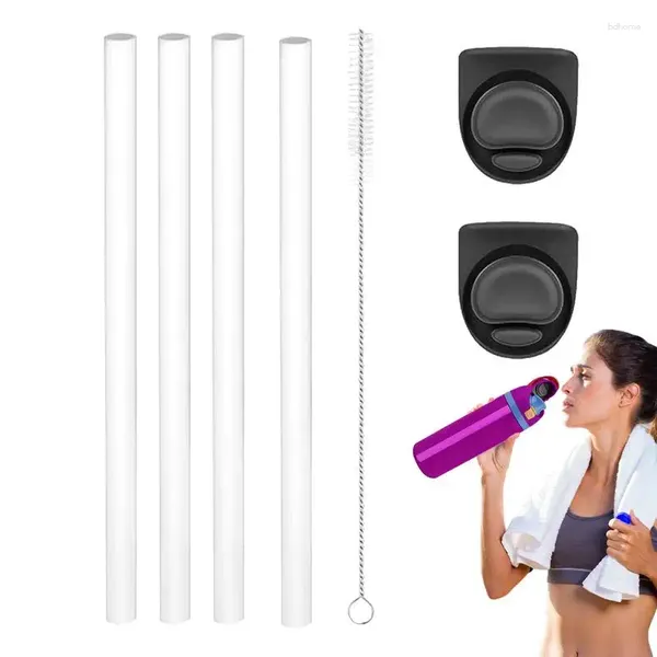 Coppe monouso cannucce Sostituzione isolata Subper Silicon per Owala FreeSip Bottle Guarnizione Acqua Silicone Accessorio