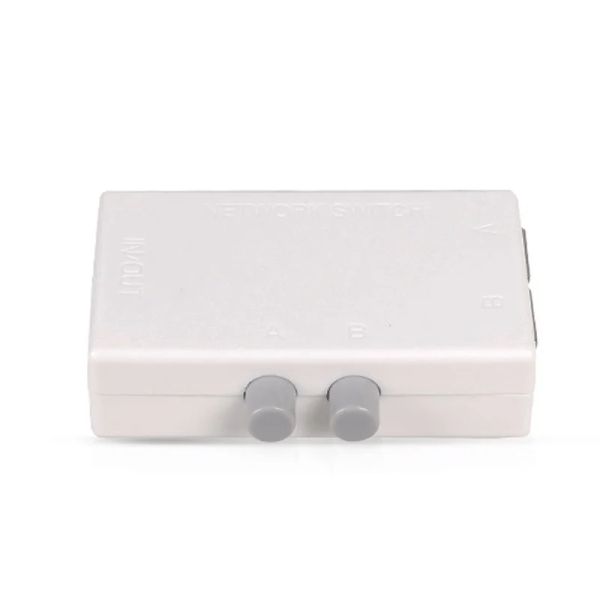 RJ45-2M MINI SWITCH DE REDIÇÃO DE REDIÇÃO, DISPOSITIVO DE COMPARTILHO DE REDENT, SUPSIONAR EXTERNO EXTERNAL Switching Para dispositivo de compartilhamento de rede