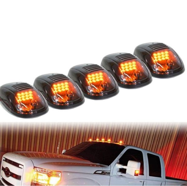 5 pcsset LED LED LEGGER LUCI PER AUTO SUV 4X4 LENS BLACO FUMATO 6218971