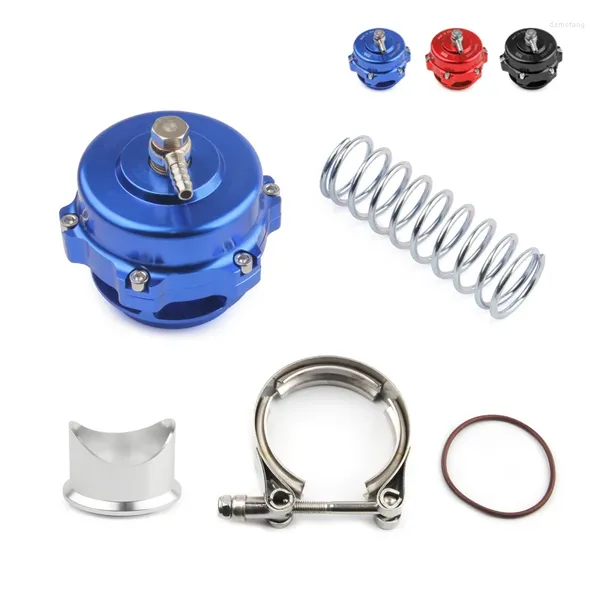 Set di biancheria da letto di alta qualità in stile tial 50mm Blow Off Valve CNC BOV autentico con logo flangia a V o no