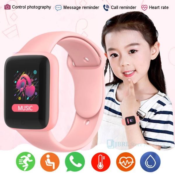 Orologi silicone fitness smart orologio per bambini smartwatch per ragazzi studenti smart clock sport smartwatch per bambini impermeabili