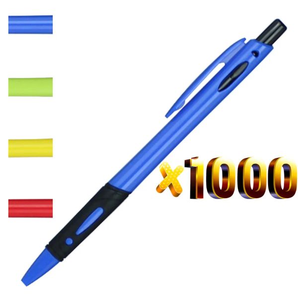 Pens lot 1000pcs in plastica a basso costo a palla a buon mercato Guida a logo gratuito Stampa alla moda all'ingrosso Nuovo regalo promozionale personalizzato