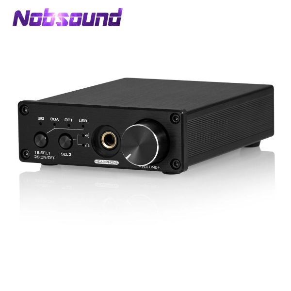 Amplificatore Nobsound Hifi Dual ES9038Q2M USB DAC DAC Coassiale / Ottico Digitale a analogico Convertitore D / A Adattatore Audio Amplificatore