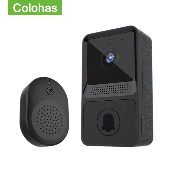 Campainha hd wifi smart wireless wireless porta sino intercom segurança