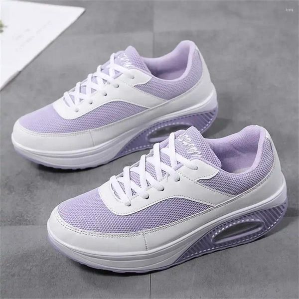 Scarpe casual sneaker tacco sottile a due toni flat estate marrone per donne appartamenti rossi sport di primo grado comfort tennes unico