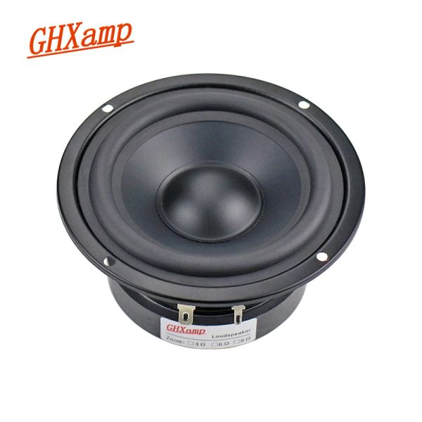 Stand Ghxamp da 4,5 pollici 115mm 40W Hifi Mattepaper Woofer Speaker Mid Bass Loudspeaker 88DB 1PC