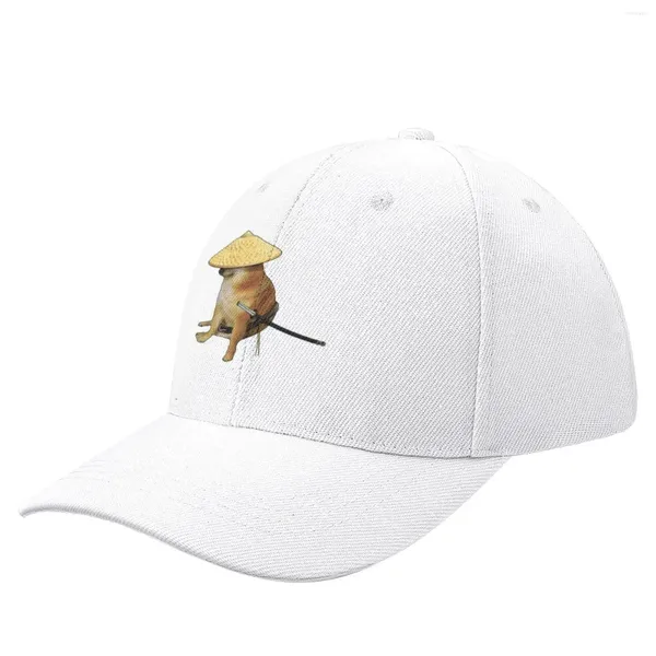 Ball Caps Samurai Doge Baseball Cap милые военные мужские женщины