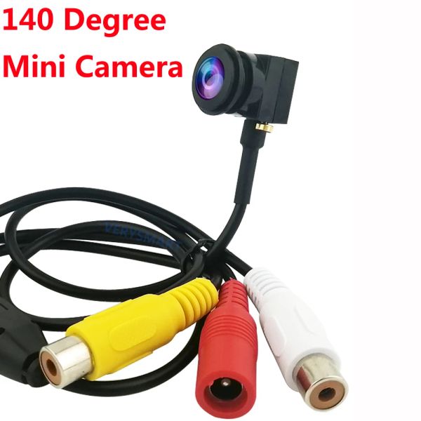 Kameras Sehrsmart 700TVL Analog Kamera Mini Home Security Überwachung Mikrokamera 140 Grad Weitwinkel HD -Video