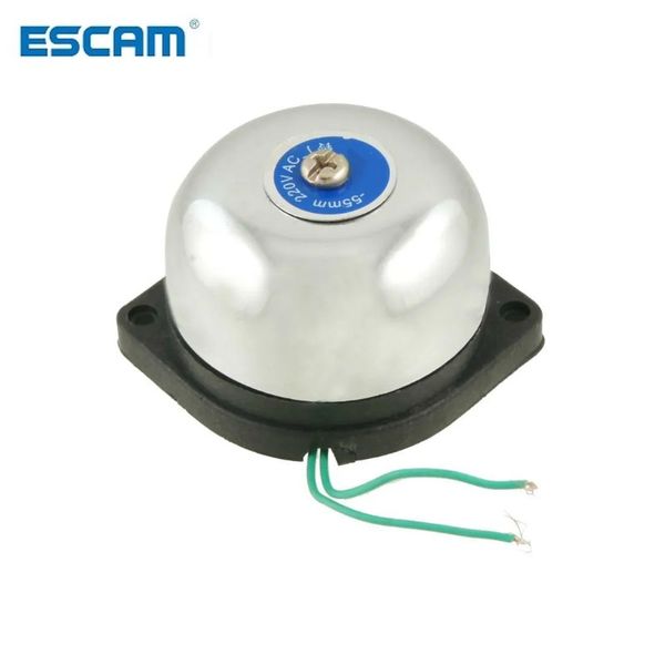 ESCAM 55 mm di diametro di allarme antincendio Electric Gong Bell AC 220V