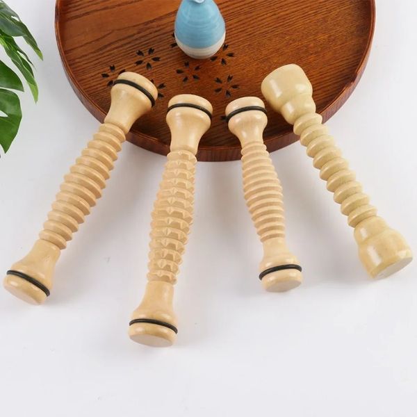 Holzfußmassage Roller für Plantarfasziitis Relief Deep Gewebemassage Werkzeug Stress Relief Fußmassage RPLLER lindern Stress