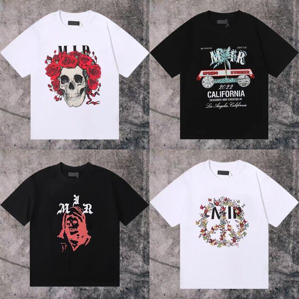 Tshirt Designer da donna Tshirt Short Summer Stamping Shirt Cashing With Letter Brand Designers T-shirt Hip Hop Streetwear Tshirts 003