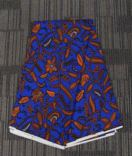 Ancara African Prints Batik Tecido de cera real Africa Costura Vestido de noiva Material Poliéster de alta qualidade 3 Yards3730271