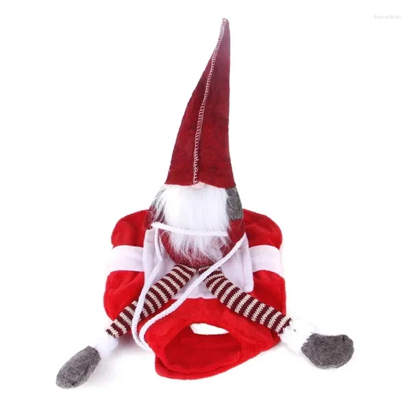 Hundebekleidung lustige Haustier Weihnachtskostüm -Anzug Welpe Dressing Cosplay -Party -Outfit Kleidung für Katzen kleine mittelgroße große Hunde