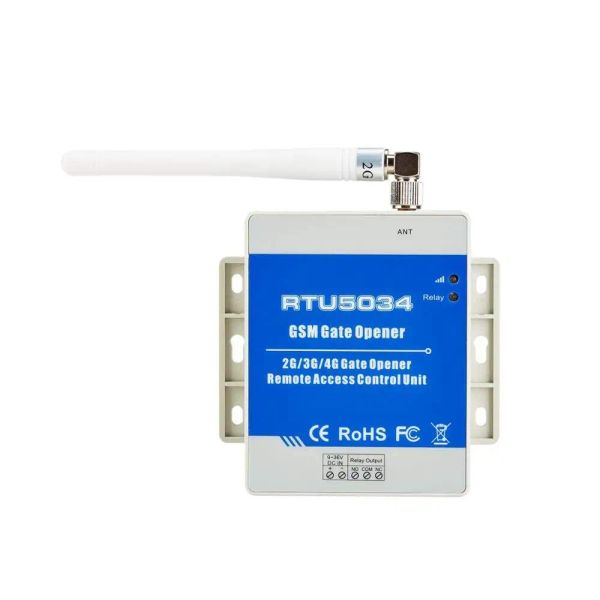 Zubehör GSM Gate Opener einfach zuverlässig zuverlässig RTU5034 Türcontroller -Relais 2G Sicherheitsfernbedienung für Garage Automatische Tore