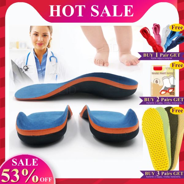 Einlegesohlen Eid orthotische Einlegesohlen für Kinder flache Füße Arten Unterstützung Kinder Innensohle Kinder Orthopädische Korrektur Schuhe Pads Fuß Gesundheitswesen