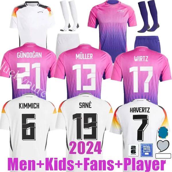 2024 Deutschland Europäischer Pokal Fußballtrikot