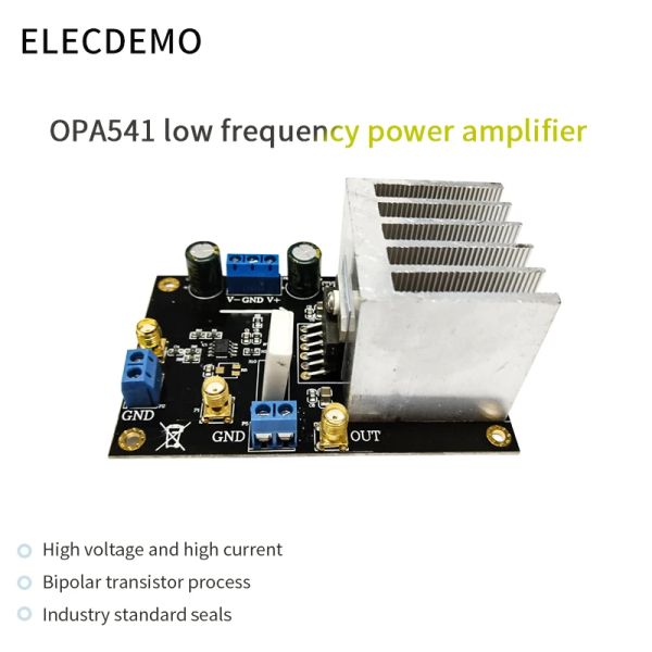 Verstärker OPA541 -Modul Audioverstärker HiFI AMP 5A Strom Hochspannung Hochstrom -Fahrer -Spulenmotor -Schallverstärker