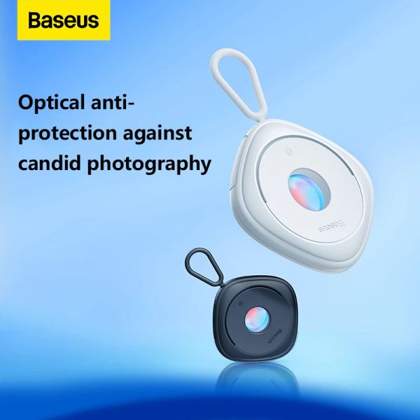 Rilector Baseus rivelatore di telecamere nascoste antispy portatile portatile per rilevamento LNFRARED Protezione per la sicurezza per gli spogliatoi dell'hotel bagno pubblico