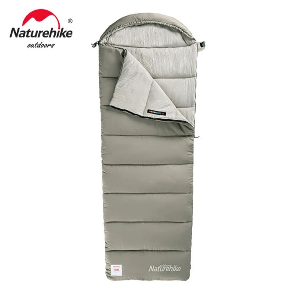 Gear Naturehike Спящий мешок M180 Легкий хлопковой спальный мешок M300 Двойной кемпинг спальный мешок M400 Помытый зимний спальный мешок
