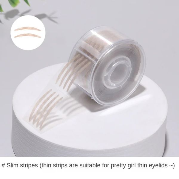 2024 Double Eyelid Tape große Augen Unsichtbares Augenlid Stiker Lace Augenliftstreifen oder L Augenlid Stikers Kleber Aufkleber Make -up -Werkzeug Doppelte