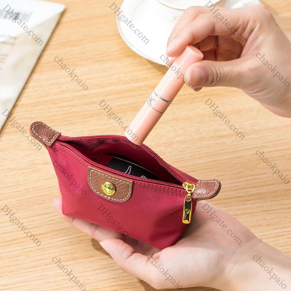 Mini exquisit Zero Wallet Wallet Leichte und modische Knödelbeutel tragbarer Lippenstift -Kopfhörer -Aufbewahrungsbeutelkosten Geldbörse für Frauen