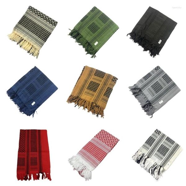 Шарфы универсальный головной шарф шмаг для мусульман арабский кеффийский платок арабский дубайский