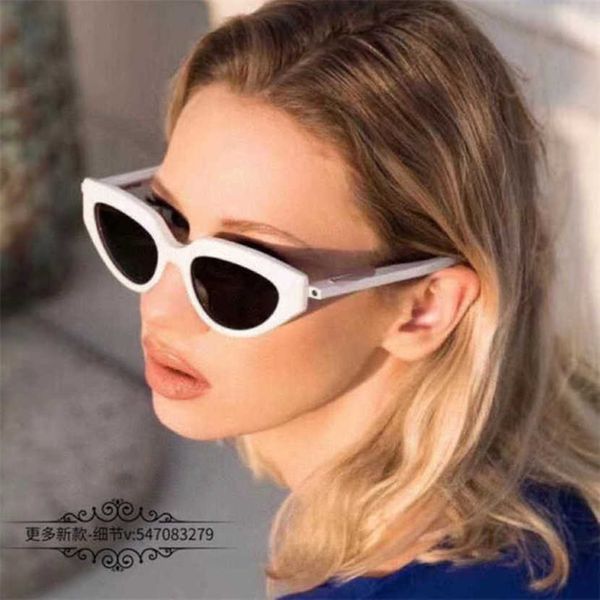 2024 10% di sconto sul designer di lusso Nuovi occhiali da sole da uomo e da donna dal 20% di sconto su Fashion Cat Eye In Online Red Stesso maschio Maschio maschio