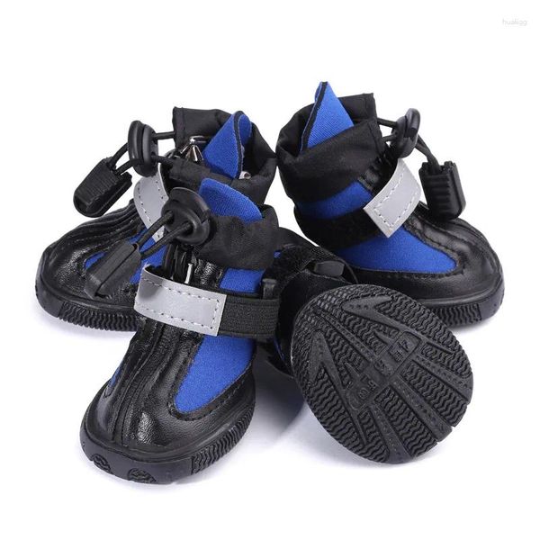 Abbigliamento per cani outdoor grandi piogge shoi di scarpe da ginnastica di grandi dimensioni Stivali sportivi senza slip senza slip per cucciolo gatto