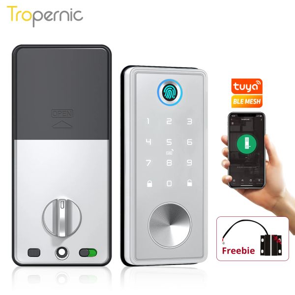 LOCK FECHADURA ELETRONICA SMART PORTA LOCKLOTBOLT DIGITAL TUYA APP PRIMEIRA PIRMA WIFI TELAS DE ENTRADA TELEFEL