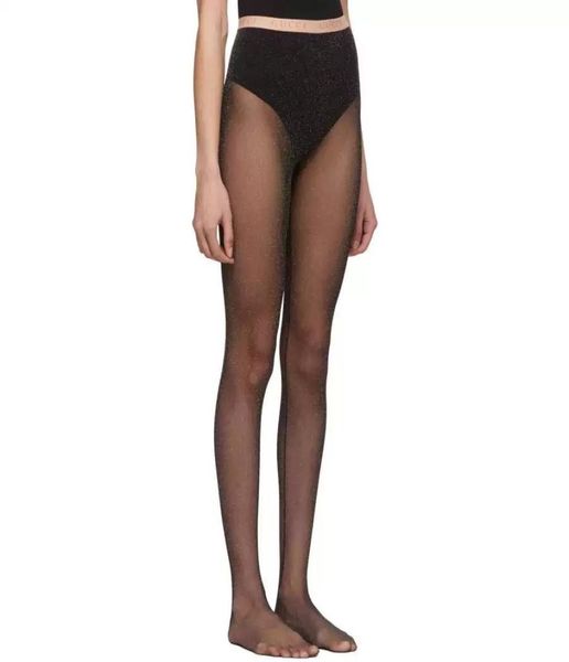 Fashion Classic Letter Strumpfhosen Frauen beliebte Kleid Strantyhose sexy hohle Mesh Strumpfhosen Mädchen Nachtclub Strümpfe Tanz Strumpfhose1080162