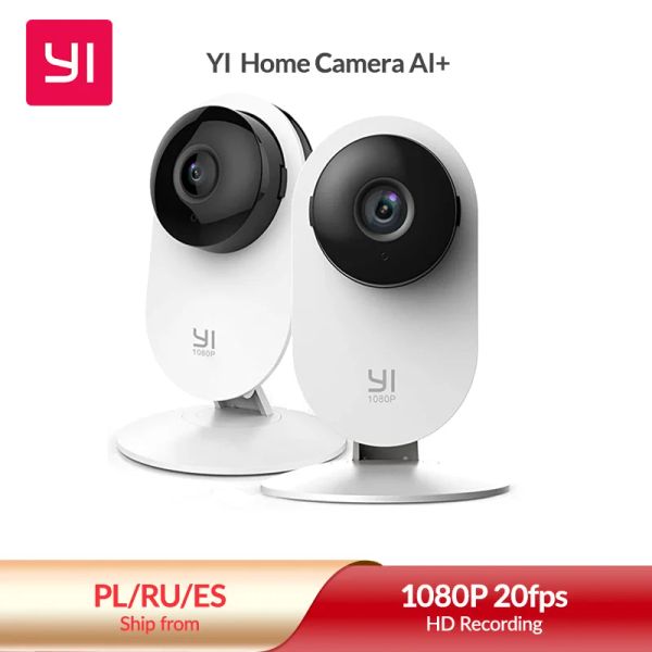 Monitore yi 2pcs Home 1080p Kamera Kit Farbe Video Nanny Mini Überwachung mit WiFi Security IP Pet Cam FHD