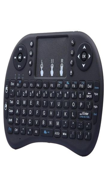 I8 Mini Wireless Keyboard 24G English Air Maus Fernbedienung Touchpad für Smart Android TV Box PC2582281