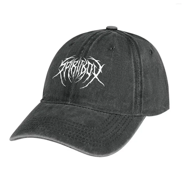 Beralar SpiritBox Merch Death Metal Logo Kovboy Şapka Doğum Günü Plajı Yaz Güneş Şapkaları Kadın Erkekler