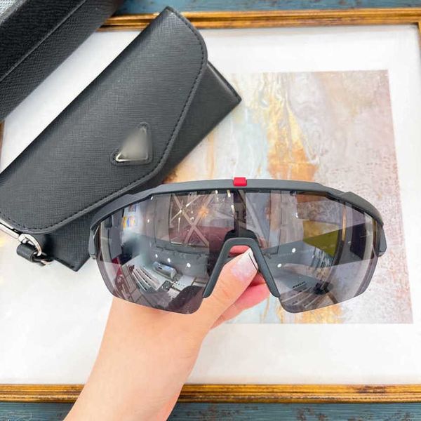 2024 Luxusdesigner Sonnenbrille Neuer Luxusdesigner Ps großer Rahmennetz rotes Stil Skibrillen SPS03X-F Sonnenbrille
