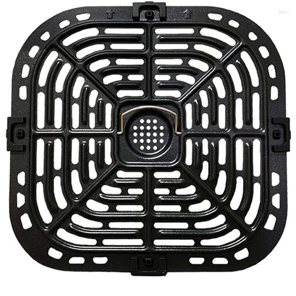 Ferramentas Air Fryer Grill Plate para Instants Vortex Plus 6qt Fryers Atualizando a substituição da bandeja quadrada da bandeja